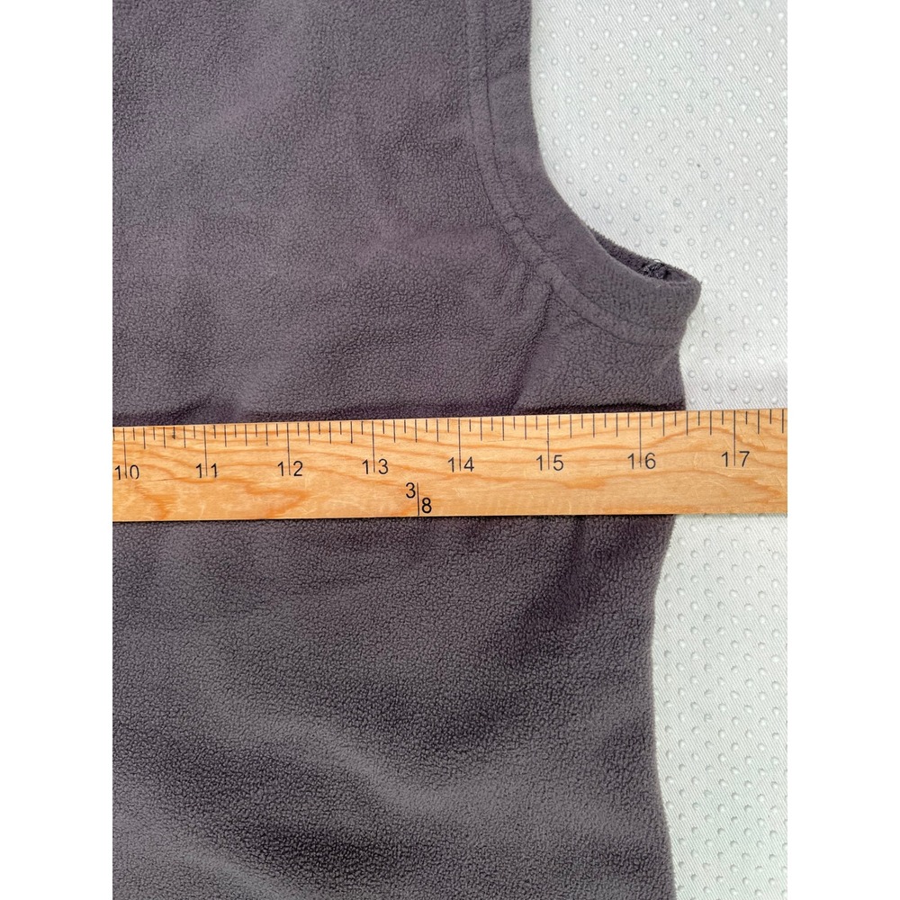 Mountain Hardwear Purple/Gray Fleece Hooded Vest Women's Size S P - Picture 6 of 7
